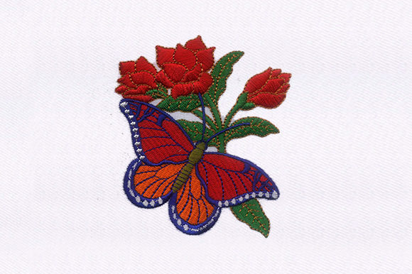 Butterfly Rose: A Seasonal Embroidery Design Review