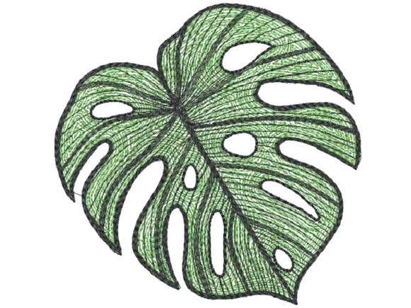 Elephant Ear Leaf: A Boutique Sweatshirt Embroidery Review