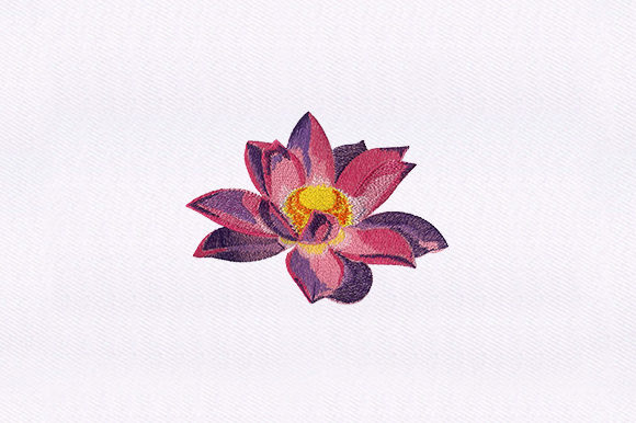 Exotic Flower Design: A Thoughtful Embroidery Choice for Meaningful Gifts