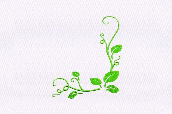 Green Leaf Vines: A Seasonal Embroidery Staple