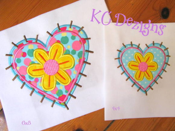 Heart Flower Embroidery Design Review