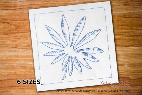 Lupin Leaf Embroidery Design Review