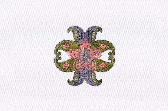 Pastel Flower Quilting Design