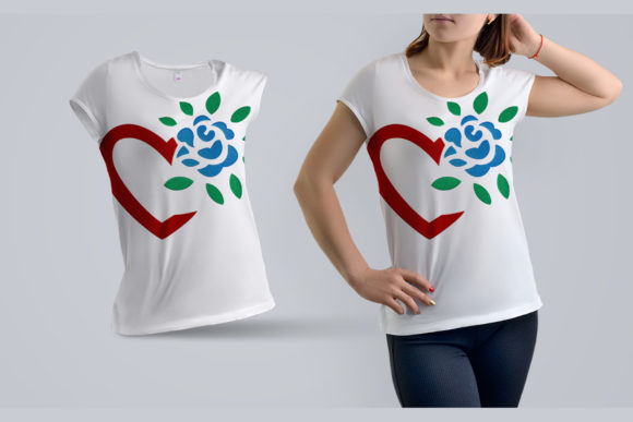Roze Leaf Heart: A Tender Embroidery for Meaningful Gifts
