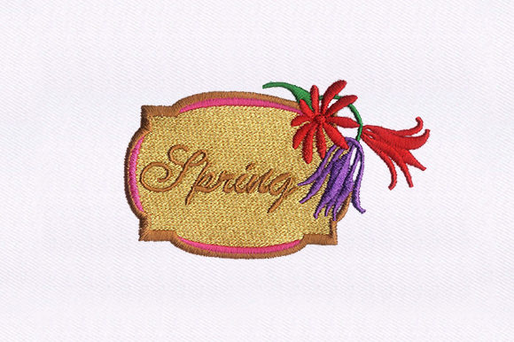 Spring Vines: A Thoughtful Embroidery Design for Meaningful Gifts